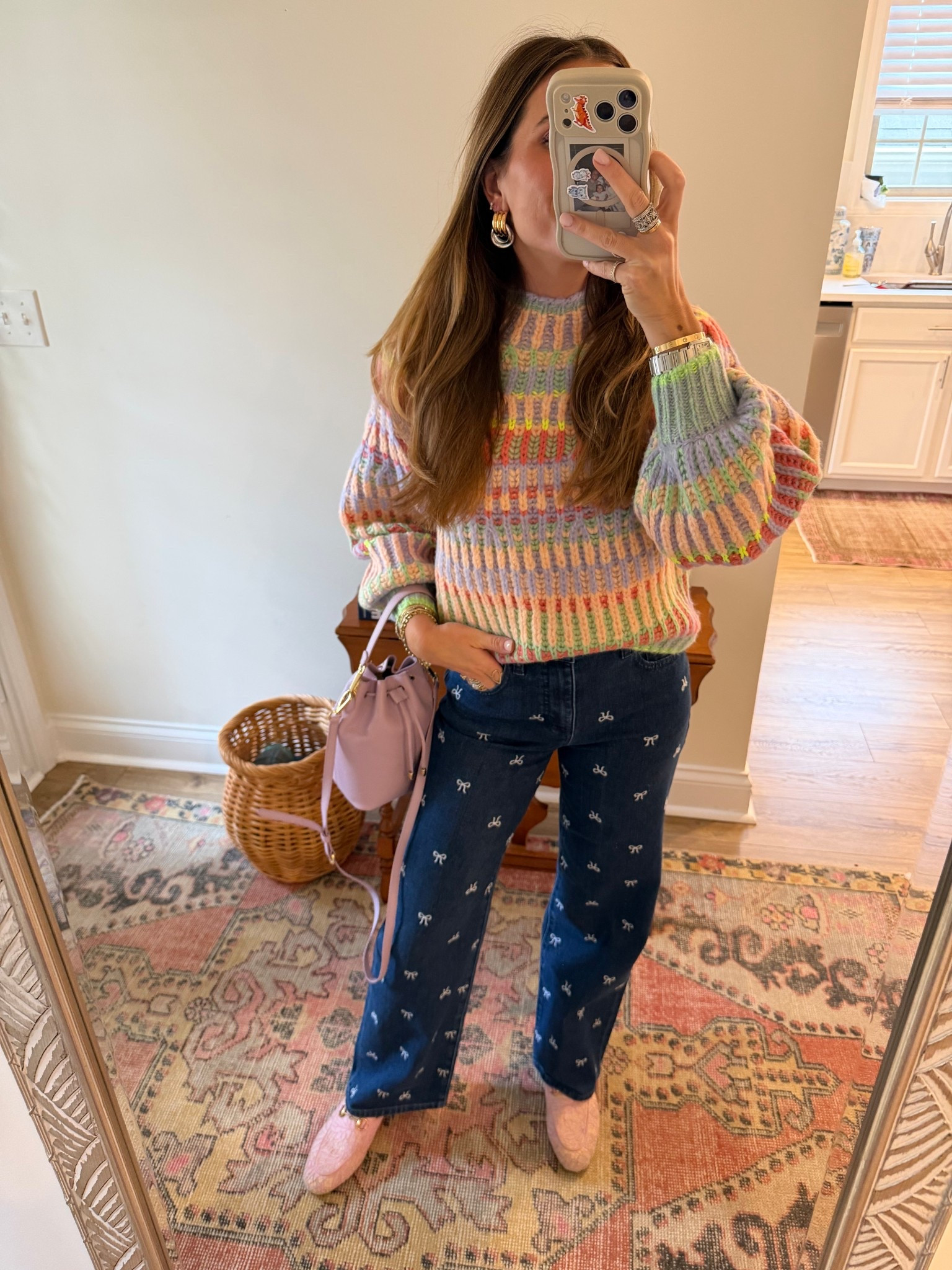 These embroidered bow jeans are on super sale! Size down! I’m in a 25

#LTKCyberWeek #LTKHoliday #LTKFindsUnder50