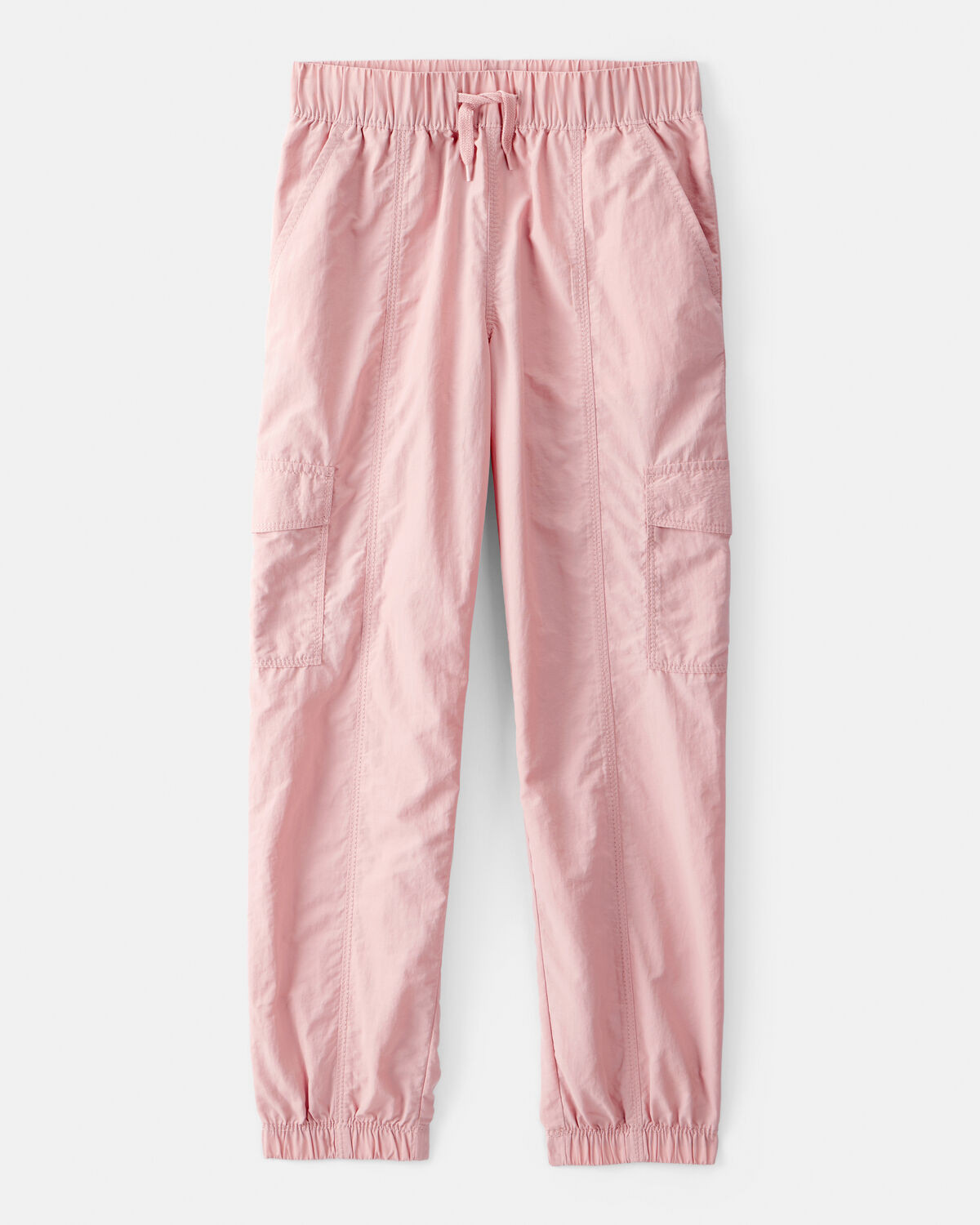 Girls Woven Cargo Joggers - Pink | Carter's Inc