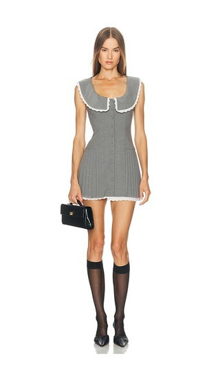 Jana Mini Dress in Grey | Revolve Clothing (Global)