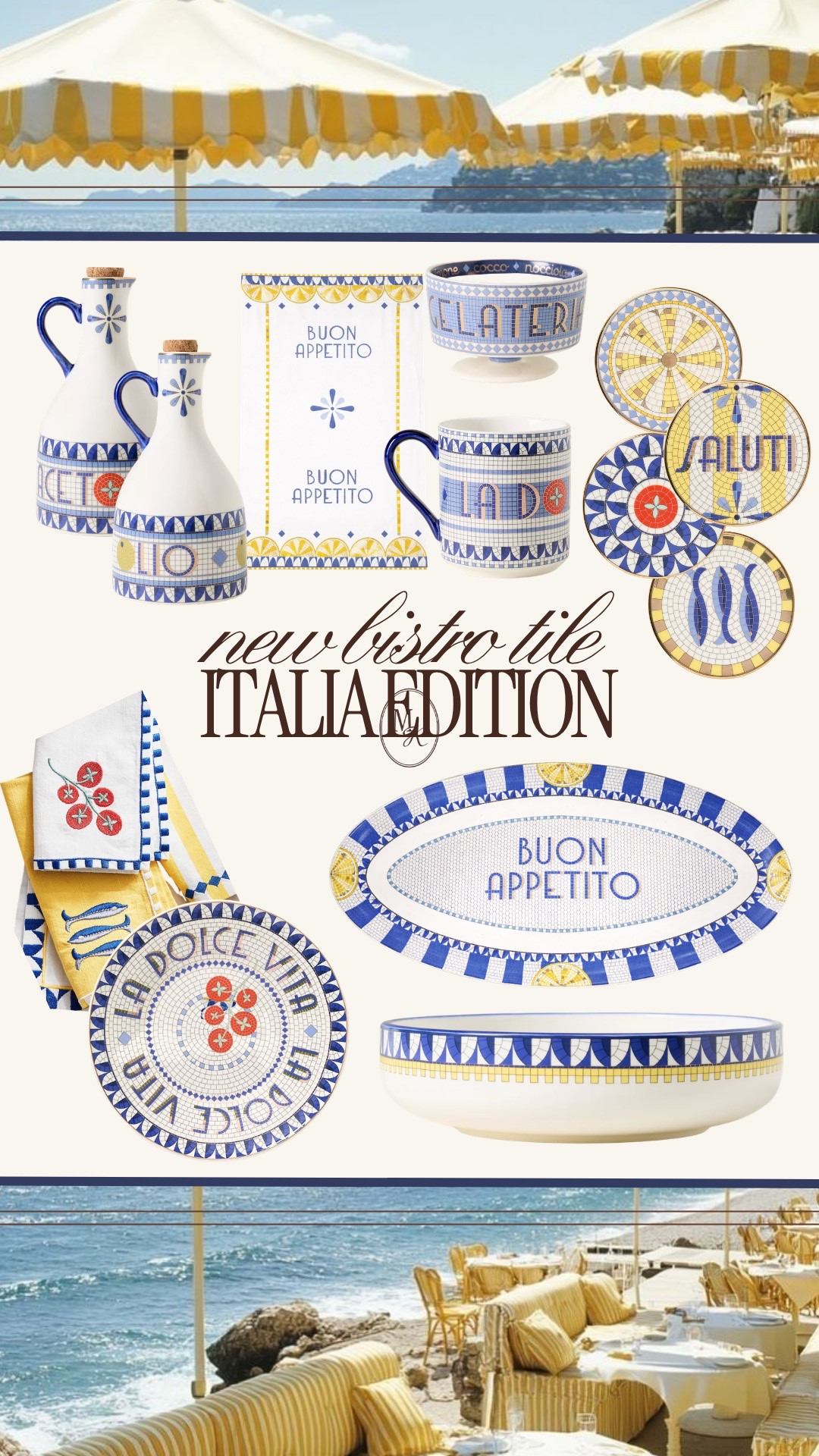 newest edition of bistro tile from anthro to add to my collection, just in time for summer! 

lemons, new arrivals, kitchen, home decor, summer vibes, italia summer  

 #LTKMothersDay #LTKSeasonal #LTKHome