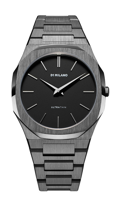 D1 Milano Ultra Thin 40mm Watch in Grey. | Revolve Clothing (Global)