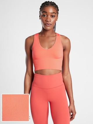 Aurora Seamless Crop Rib Tank | Athleta