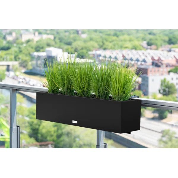 Block Series Railing Window Box Planter | Wayfair North America