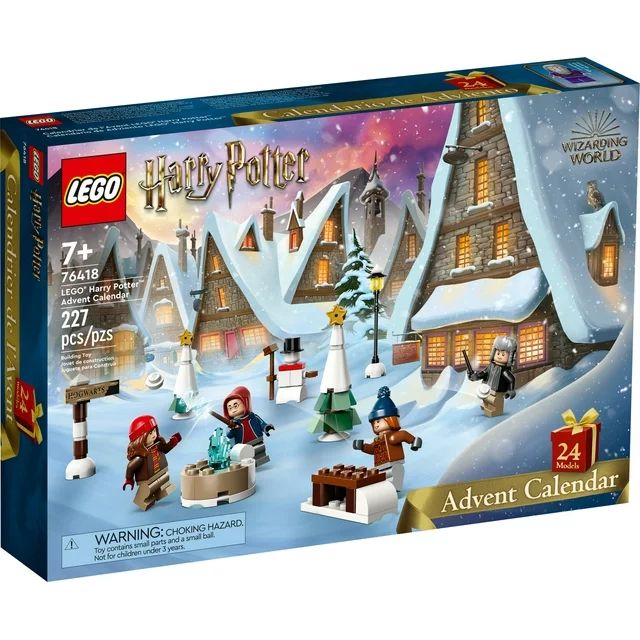 LEGO Harry Potter 2023 Advent Calendar 76418 Christmas Countdown Playset with Daily Suprises, Dis... | Walmart (US)