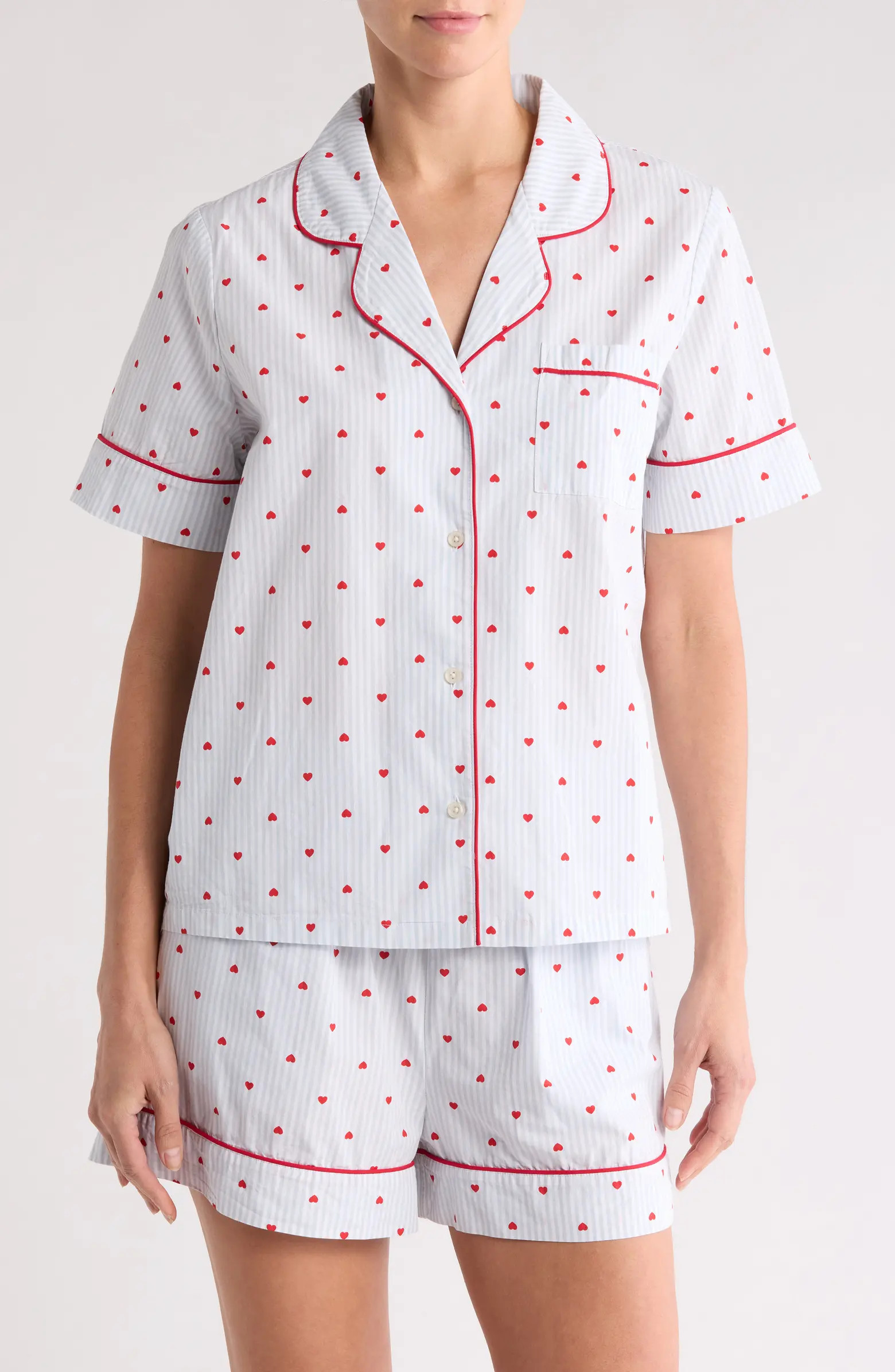 Classic Short Cotton Pajamas | Nordstrom