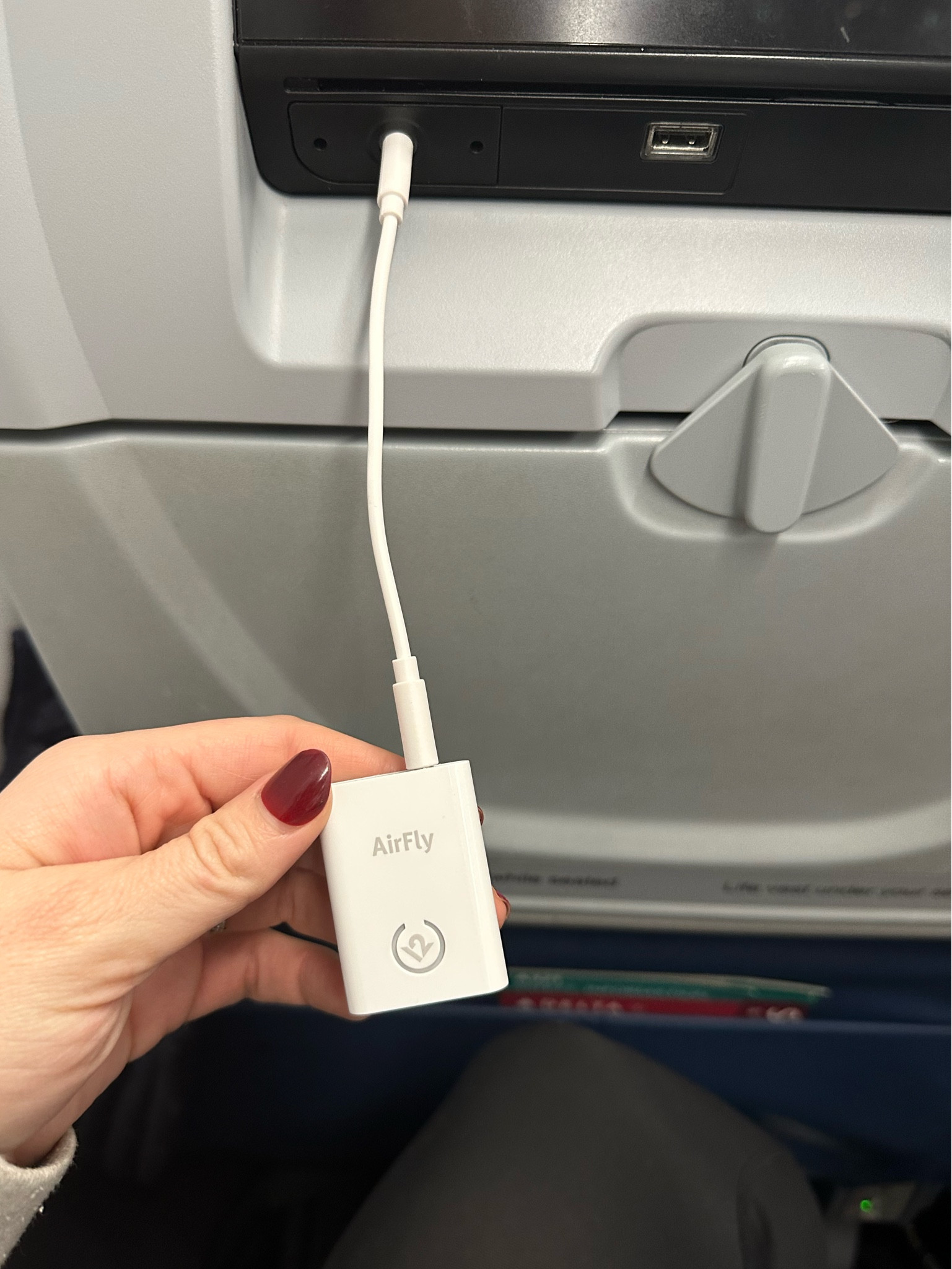 This is the BEST little gadget for travel! Connects your Bluetooth headphones to the plane TV. AirPods, travel hack, delta, gifts for her, gifts for him

#LTKtravel #LTKmens #LTKGiftGuide