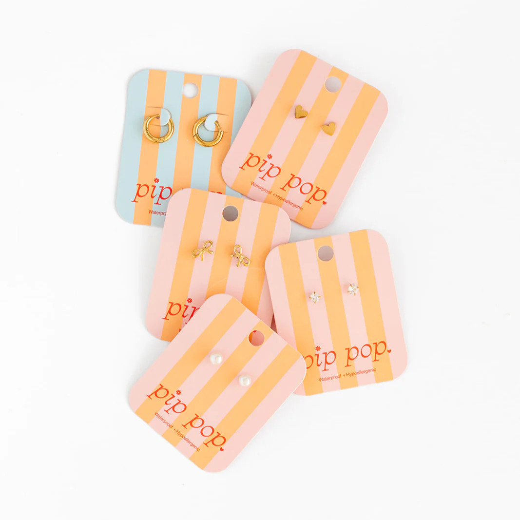 Classic Earring Set | Pip Pop Post