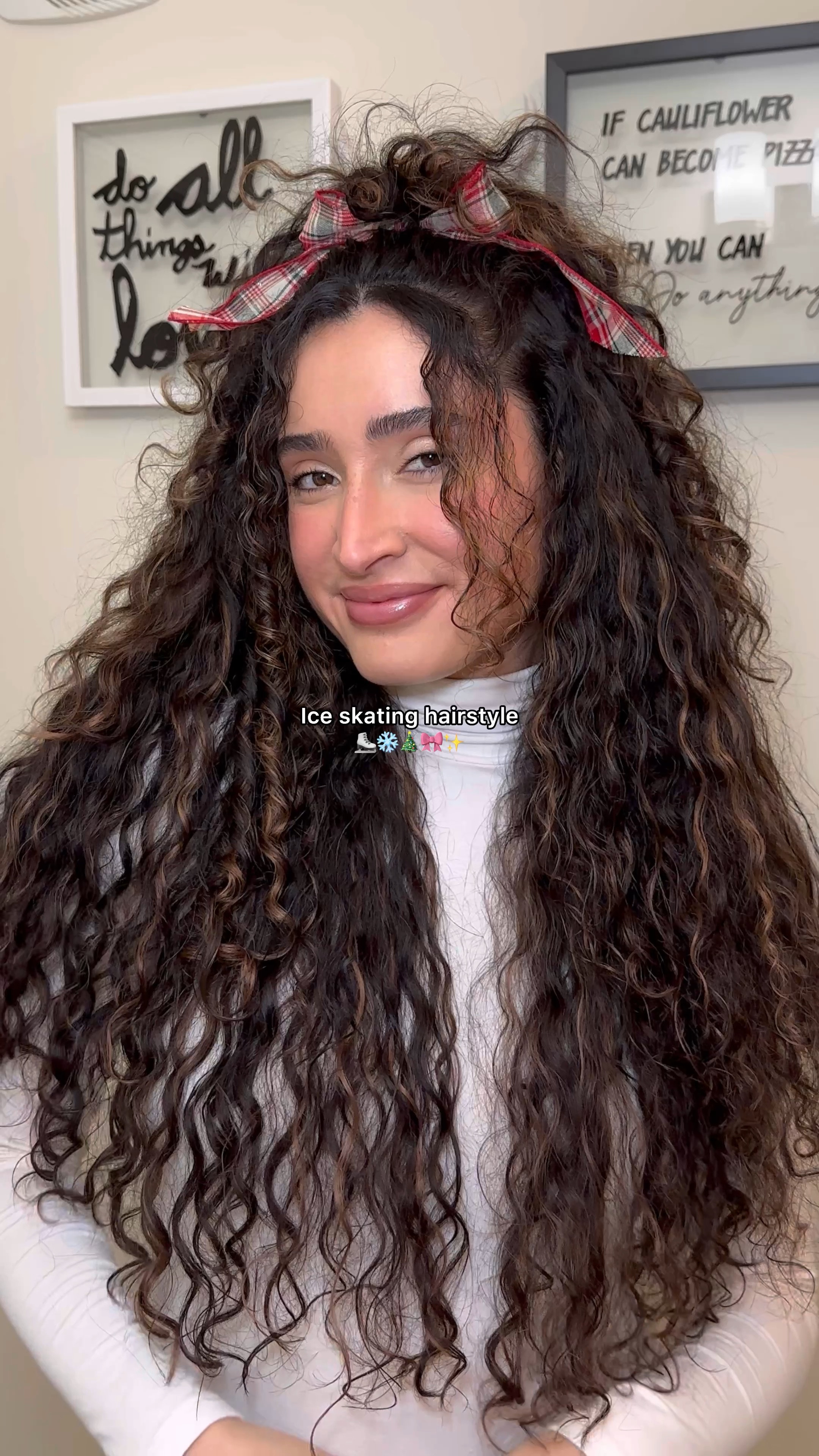 Ice skating hairstyle 

#LTKbeauty #LTKstyletip