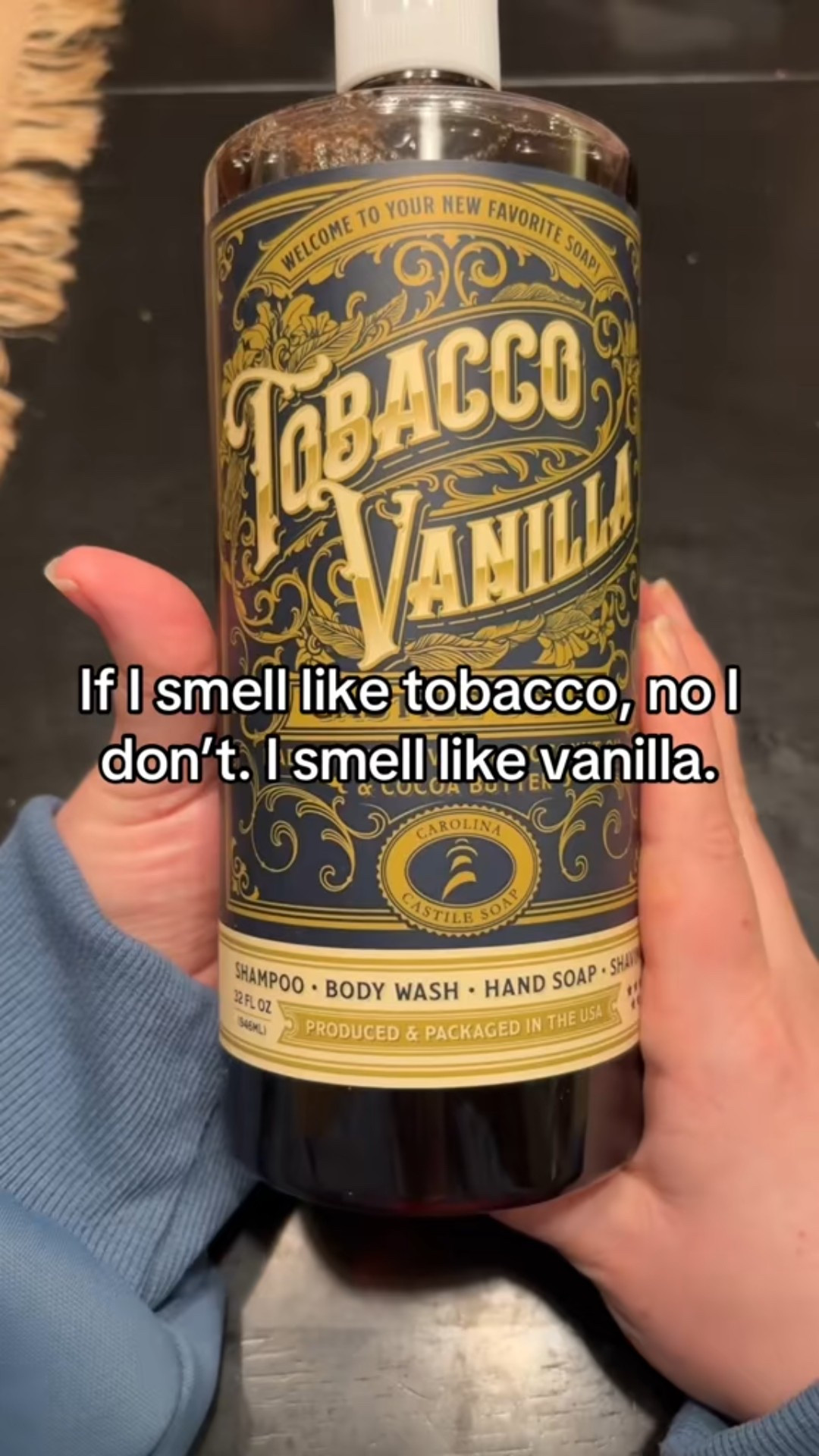 This Castile soap smells like warm vanilla with a hint of tobacco sweetness. A gentle all-purpose soap that works for hands, body, and everyday cleaning.

#LTKHome #LTKselfcare #LTKFindsUnder50
