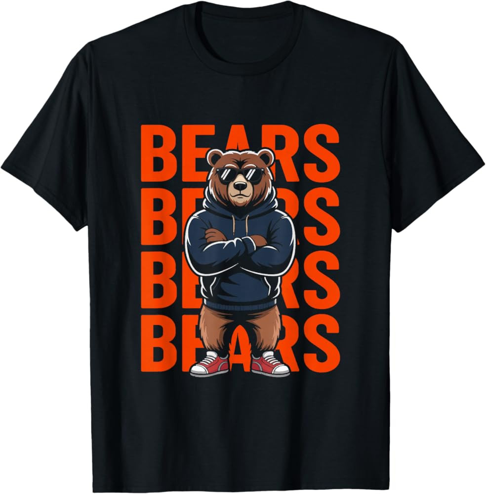Retro Bear Gift for Men Women Boys Girls Kids T-Shirt | Amazon (US)