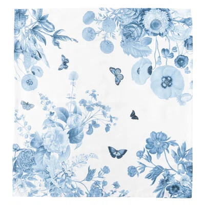 Field of Flowers Chambray Napkin | Wayfair North America