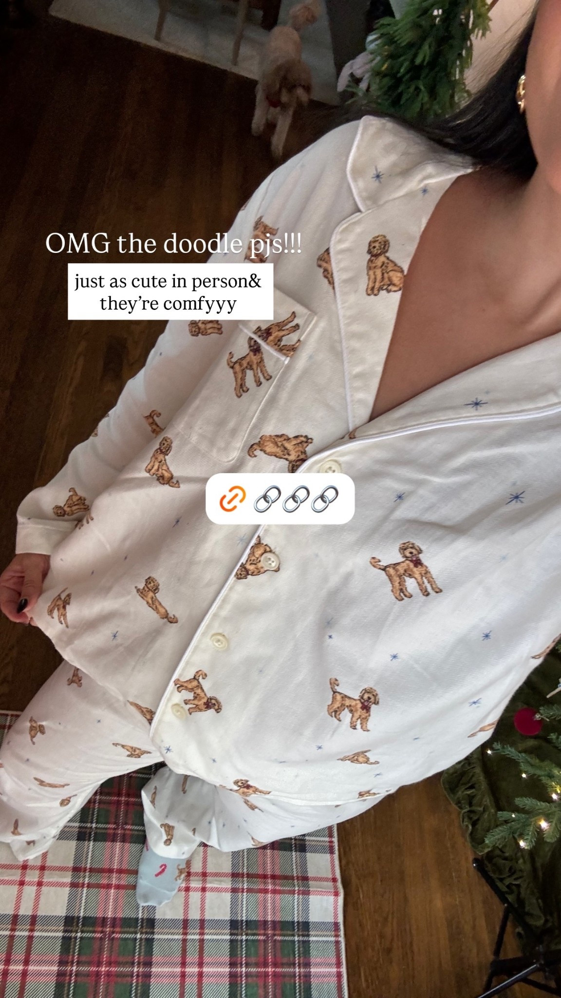 OMG the doodle pjs!!! just as cute in person& they’re comfyyy

I’m in size small

#LTKCyberWeek #LTKHoliday #LTKFindsUnder100