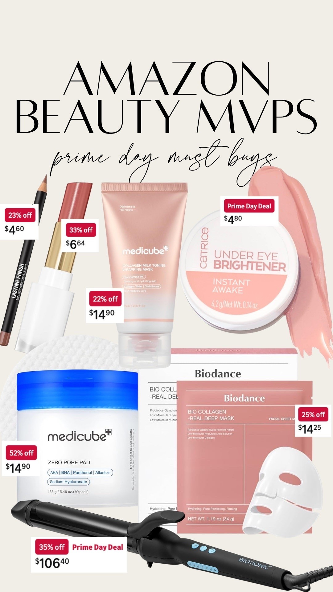 Amazon beauty must haves for prime days!

#LTKSaleAlert #LTKBeauty