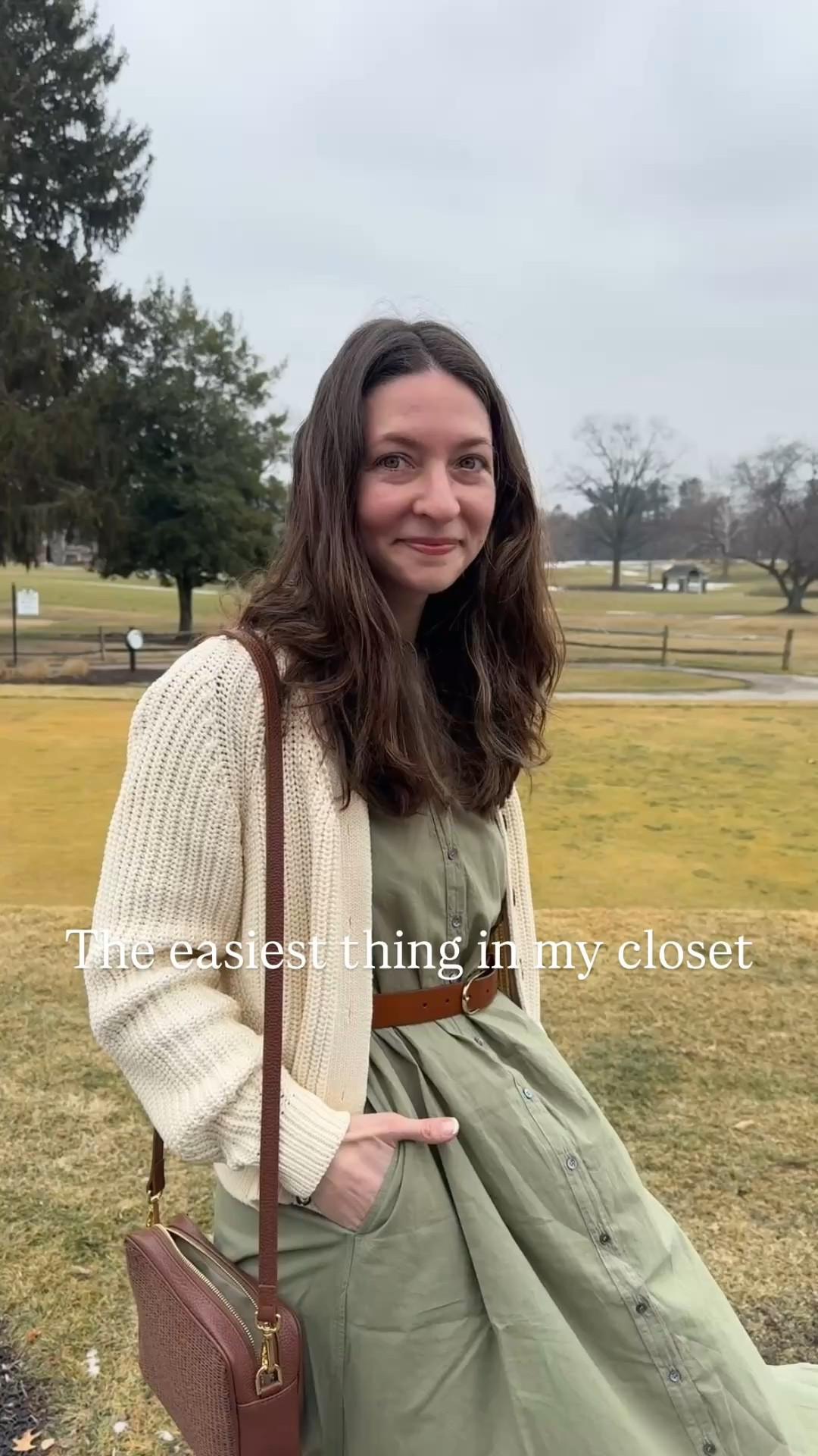 If getting dressed feels overwhelming, try this formula:

One piece (this easy, lightweight, shirtdress) 
Add structure (a belt)
Add texture (this raffia + leather crossbody bag)
Add boots (riding boots, short boots, or even rain boots)

This dress does most of the work for me & I wanted to keep it simple here but you could also infuse some color in your accessories! 

✨Save for the next “I have nothing to wear” morning. 

#LTKSeasonal #LTKgrwm #LTKootd