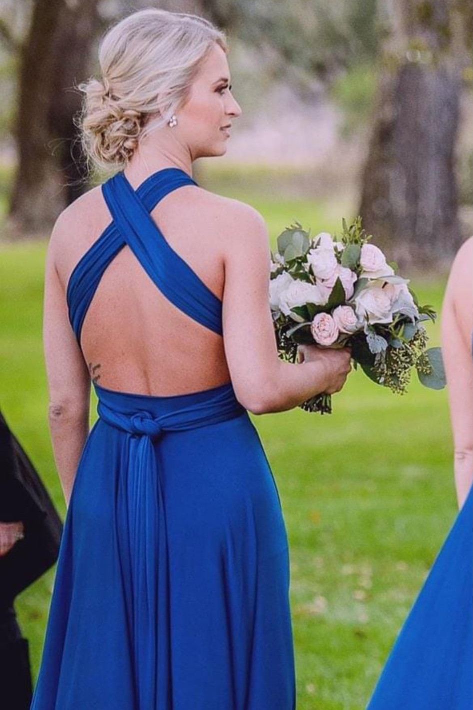 Bridesmaid wrap dress 

#LTKFind #LTKSeasonal #LTKstyletip