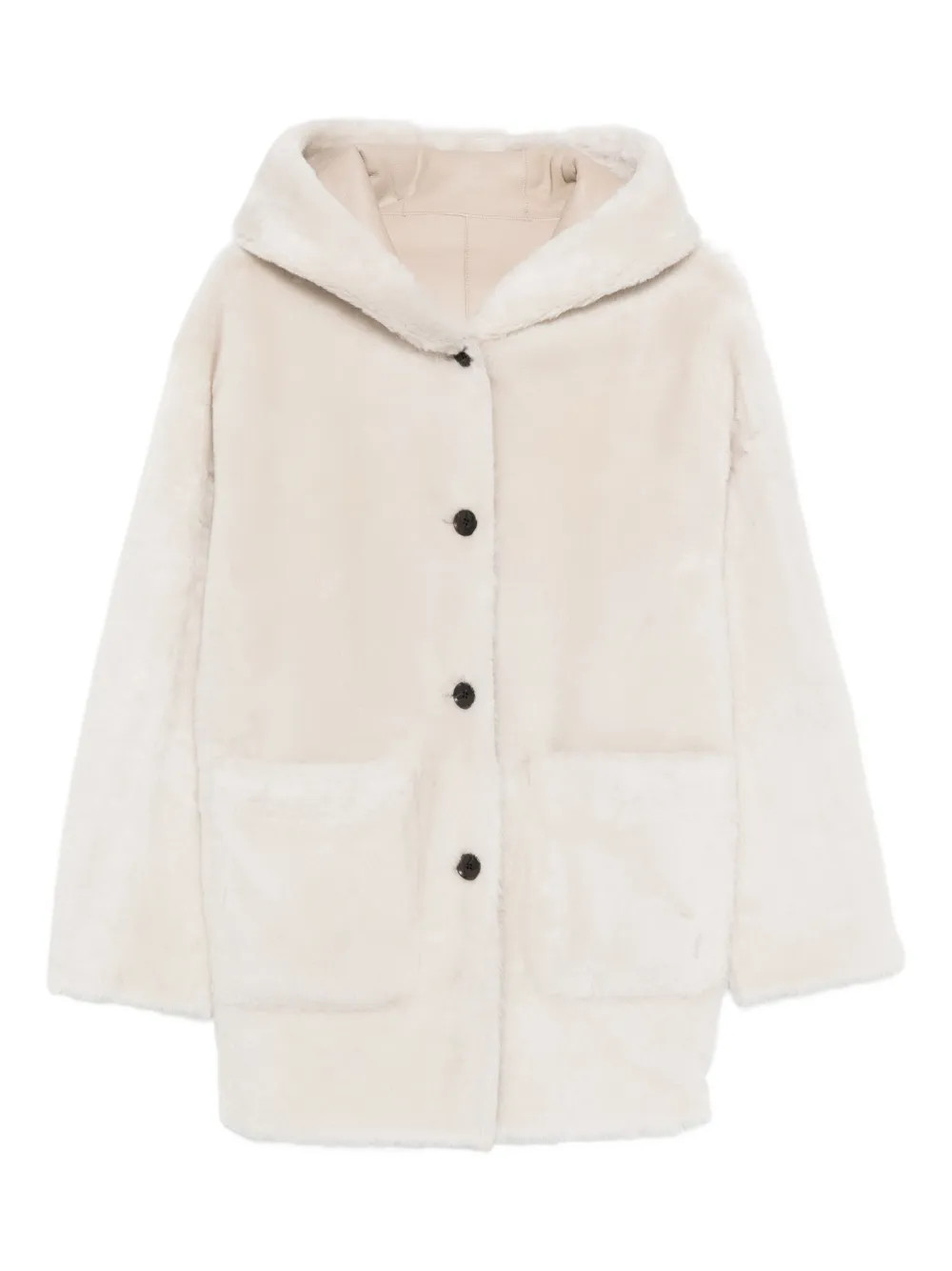 Arma Hooded Pocket Jacket | White | FARFETCH | Farfetch Global