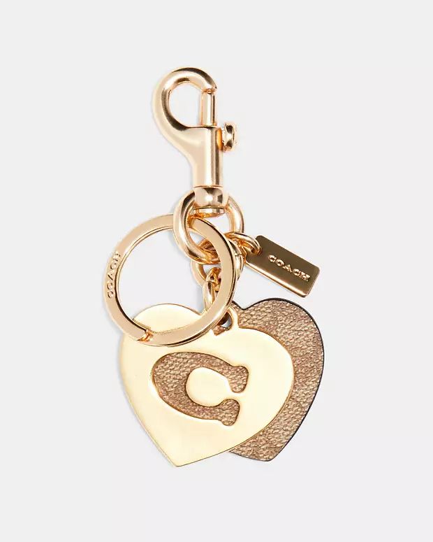 Signature Hearts Key Ring | Coach Outlet
