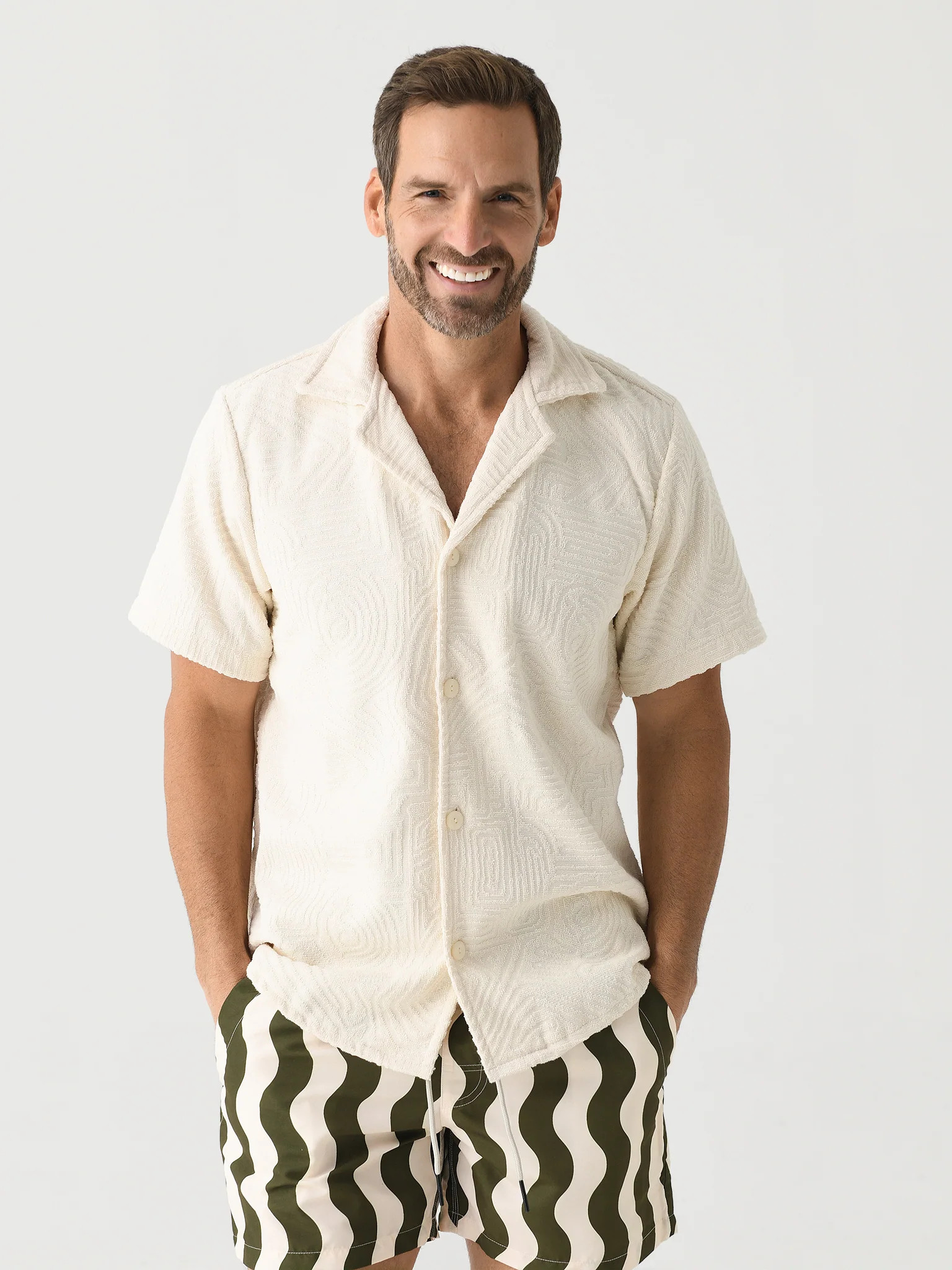 OAS
                      
                     Men's Golconda Cuba Terry Shirt | Saint Bernard