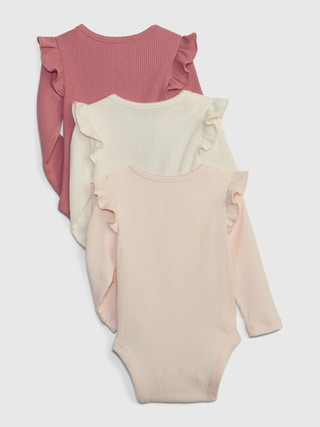 Baby First Favorites TinyRib Bodysuit (3-Pack) | Gap (US)