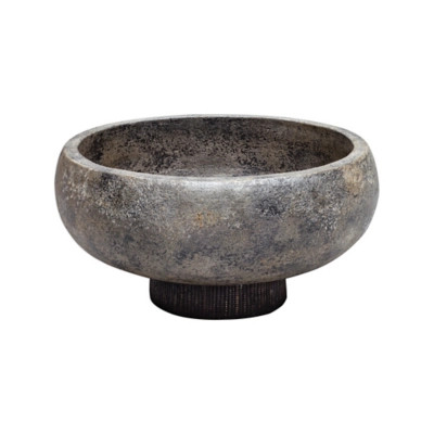 Uttermost Brixton Aged Black Bowl | Ashley | Ashley Homestore