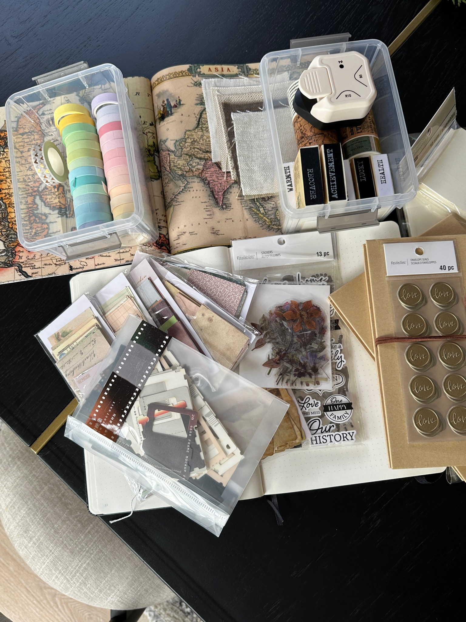 my scrapbooking supplies 📸✨✂️

#scrapbooking #scrapbookingsupplies

#LTKHome #LTKFindsUnder50