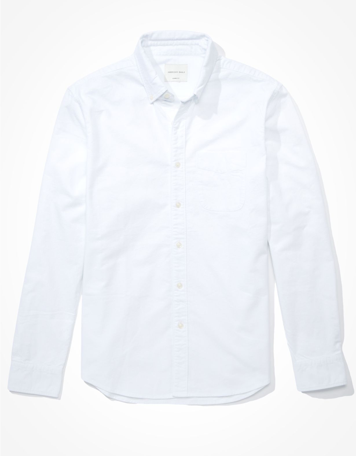 AE Oxford Button-Up Shirt | American Eagle Outfitters (US & CA)