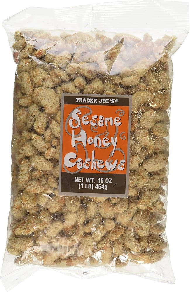 Trader Joe's Sesame Honey Cashews 16 oz, 1 Lb. | Amazon (US)