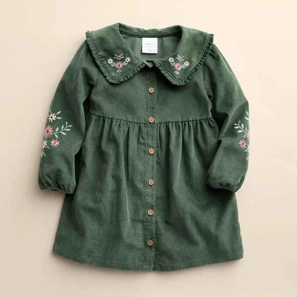 Baby & Toddler Girl Little Co. by Lauren Conrad Ruffle Collar Dress | Kohl's