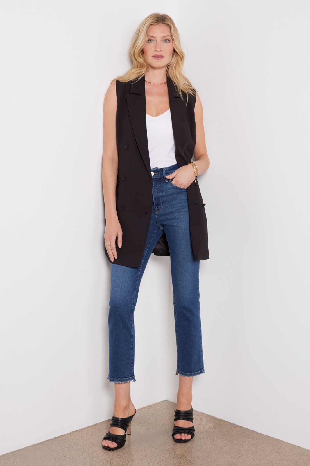 Boss Long Vest | Evereve