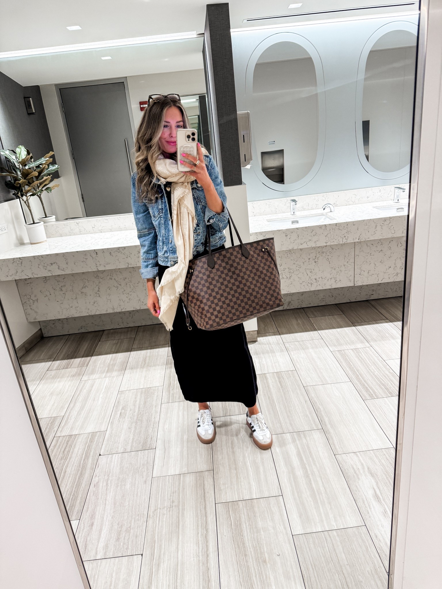 Perfect travel day outfit! This dress is so soft and flattering - the fabric is thick and doesn’t wrinkle // wearing a small in the dress and jacket, sneakers fit true to size #founditonamazon #amazoncreatorfinds #womens #fashion

#LTKStyleTip #LTKSeasonal #LTKFindsUnder50