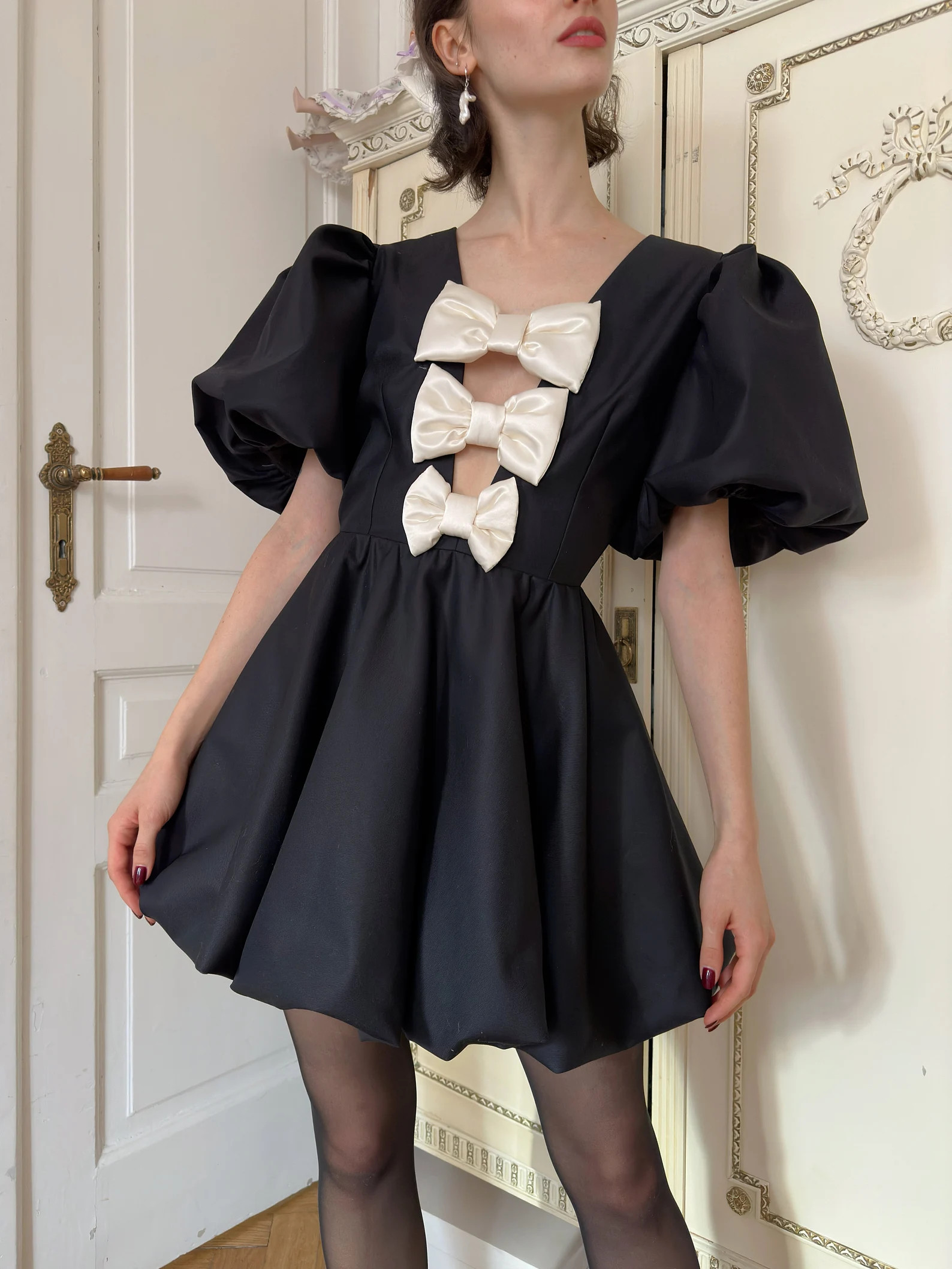 Bow Dress Prom Coquette Dollette - Etsy | Etsy (US)