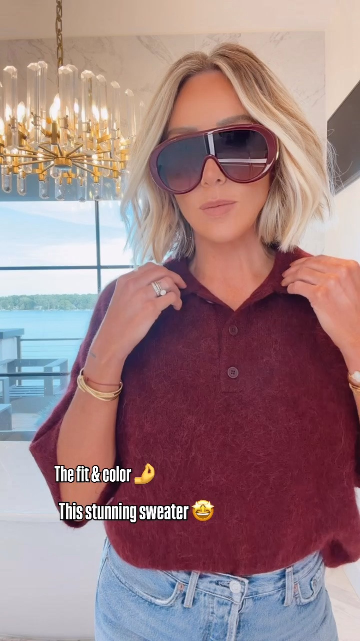 Best selling top just dropped in the prettiest burgundy 😍 Wearing a medium

#LTKSeasonal #LTKootd #LTKdayinmylife