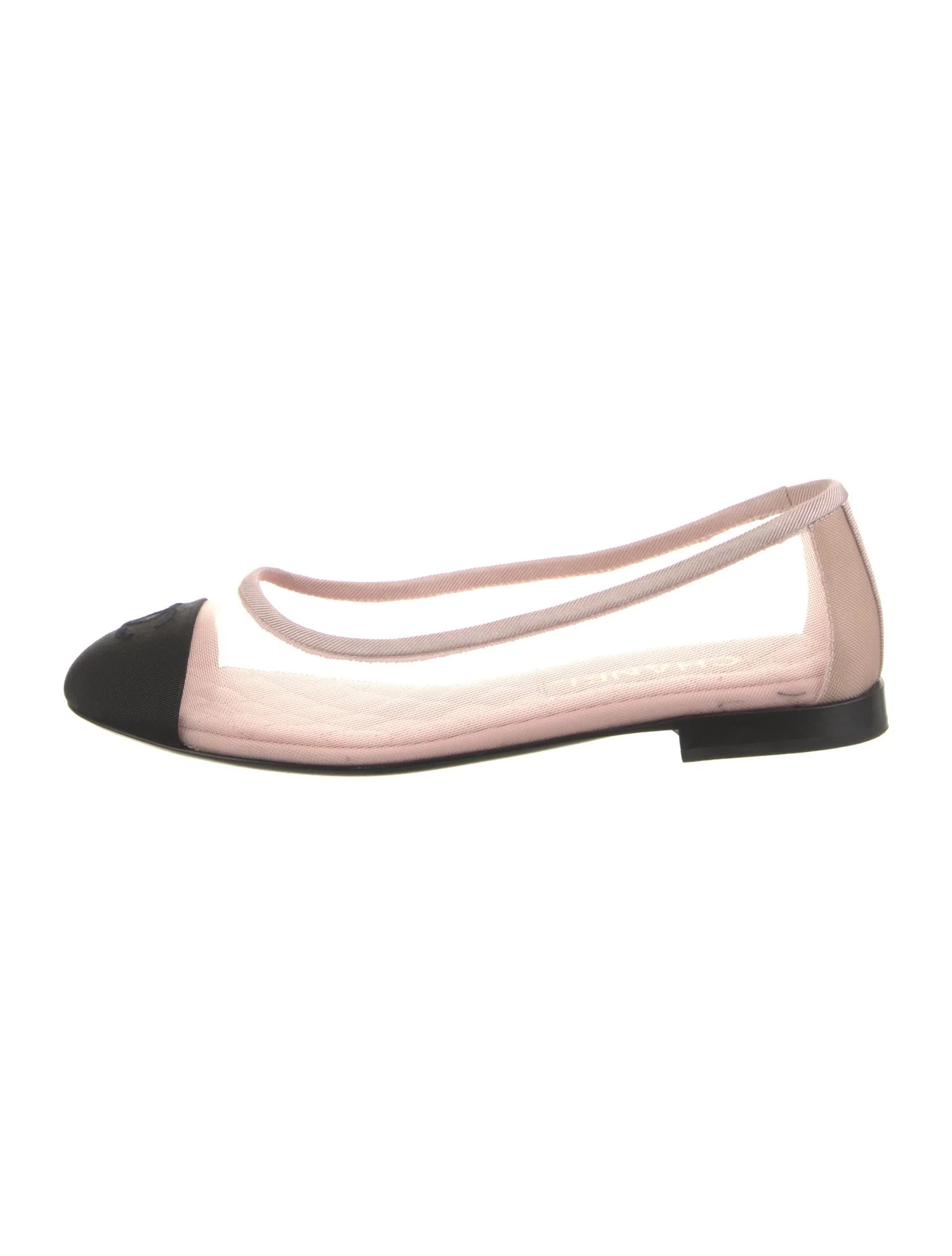 Chanel 2025 Interlocking CC Logo Ballet Flats | The RealReal
