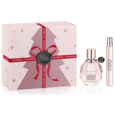 Viktor & Rolf Flowerbomb Secret Service Gift Set for Women 1.7 oz / 50 ml + 0.34 oz / 10 ml | Target