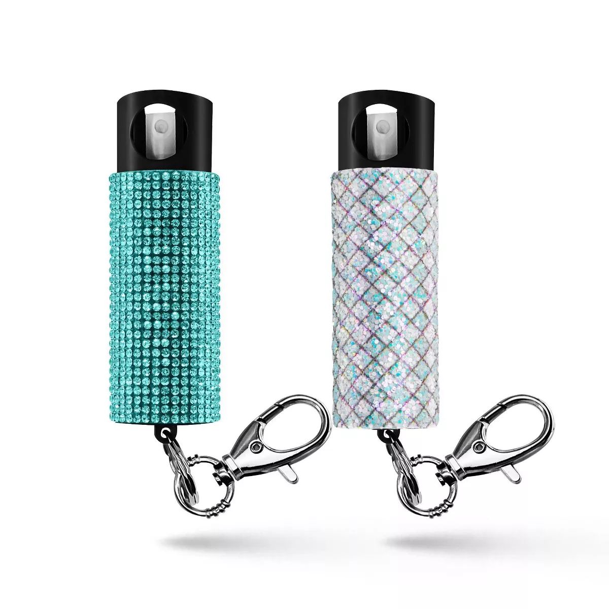 Guard Dog Security Bling It on Pepper Spray 2pk Glow-In-The-Dark 16' Distance Teal and Mermaid | Target