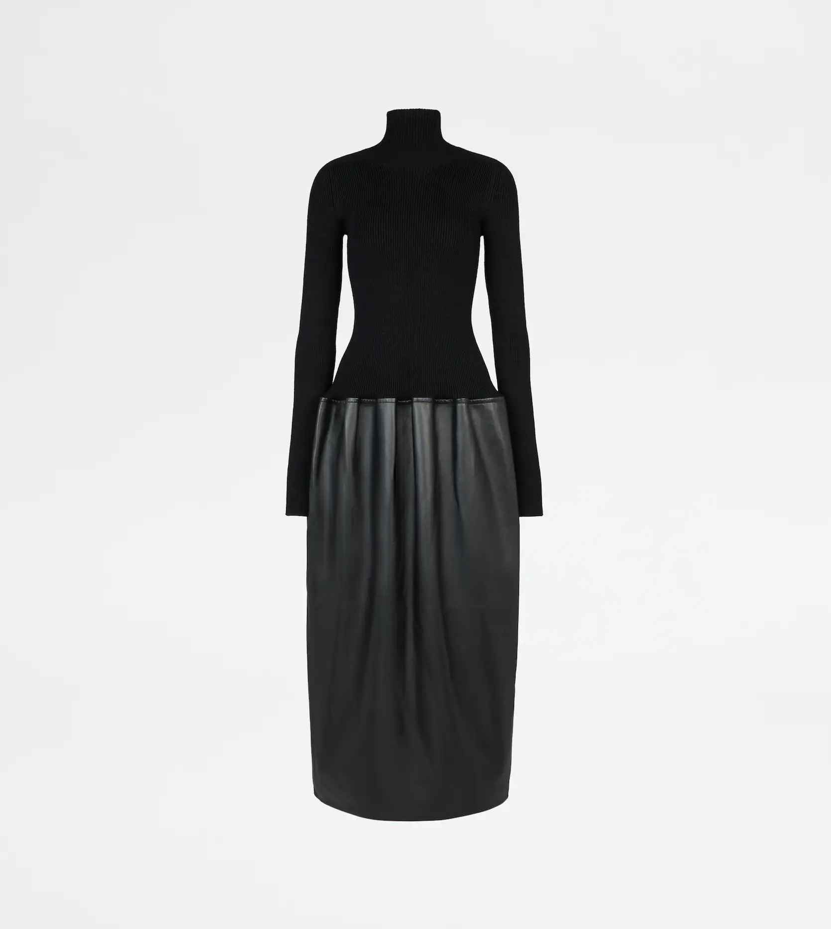 Dress in Wool and Leather | SPARE
