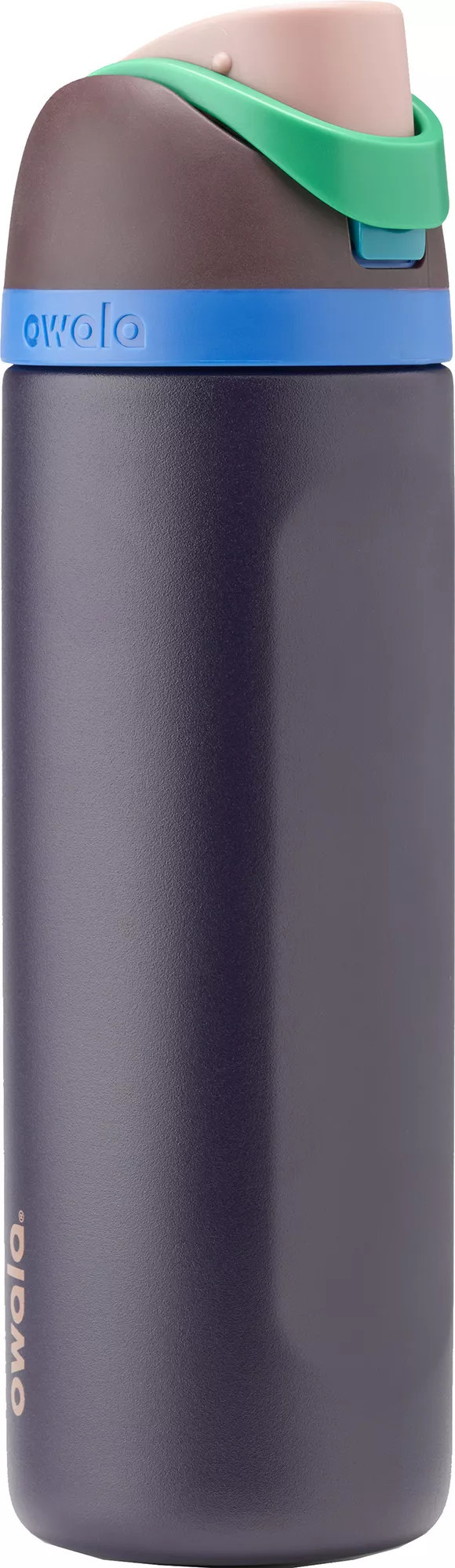 Owala 24 oz. FreeSip Stainless Steel Water Bottle, Night Safari Blue | Golf Galaxy