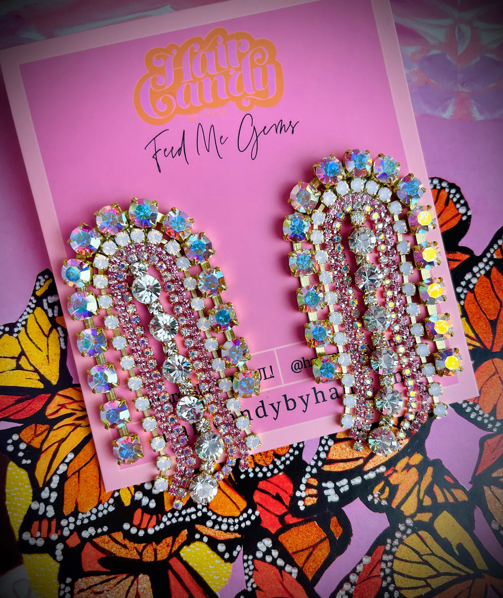 Lady in White Rainbows | Feed Me Gems