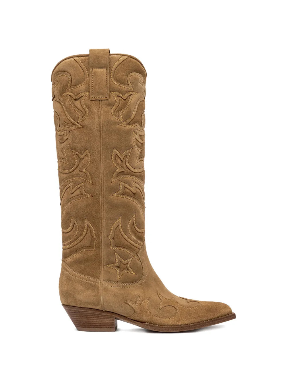 Buttero embossed-details cowboy boots - Brown | Farfetch Global