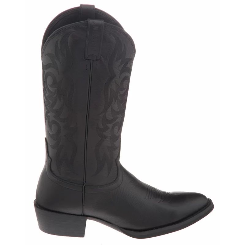 Justin Men's Stampede Western Boots Black, 7 - Men's Ropers at Academy Sports | Academy Sports + Outdoors