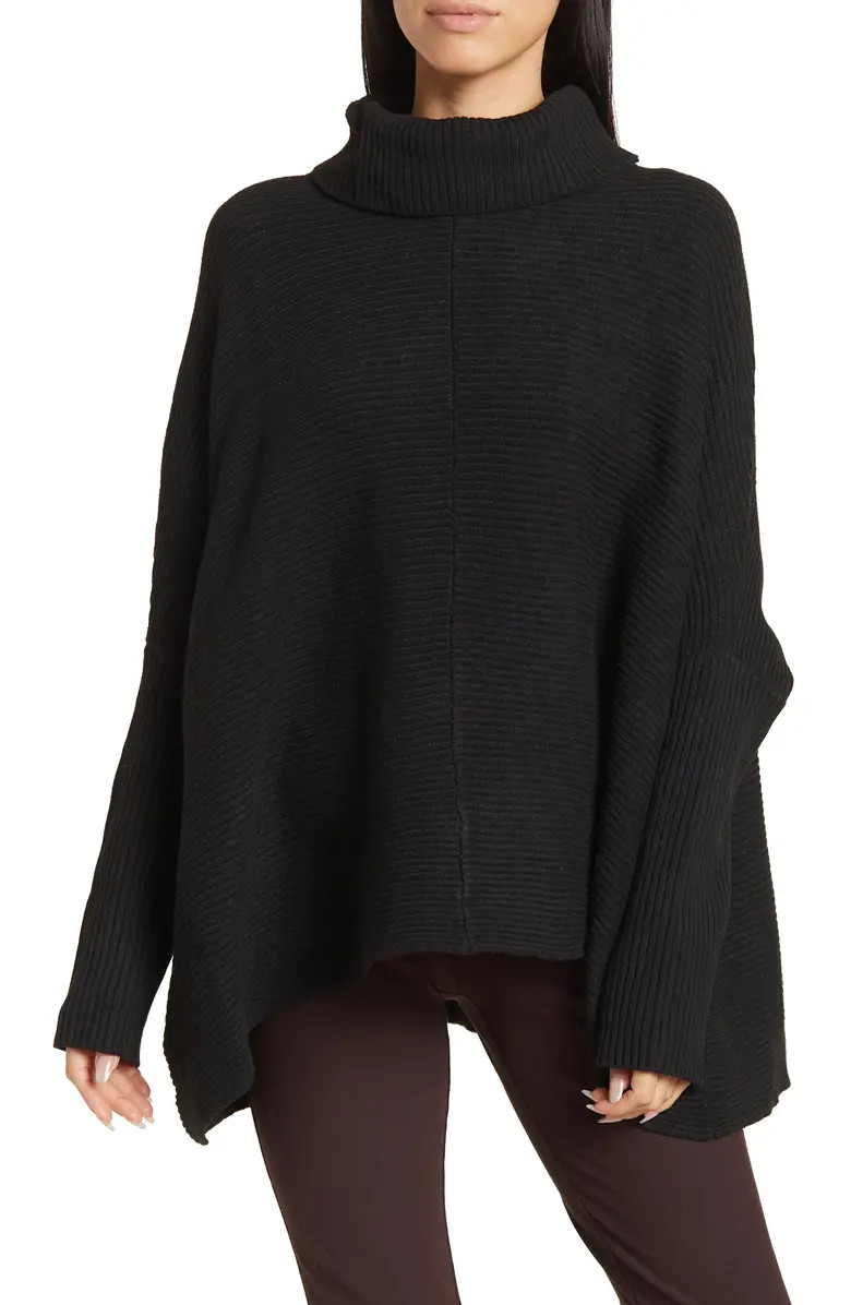 Sweet Romeo Oversized Ribbed Mock Neck Sweater | Nordstromrack | Nordstrom Rack