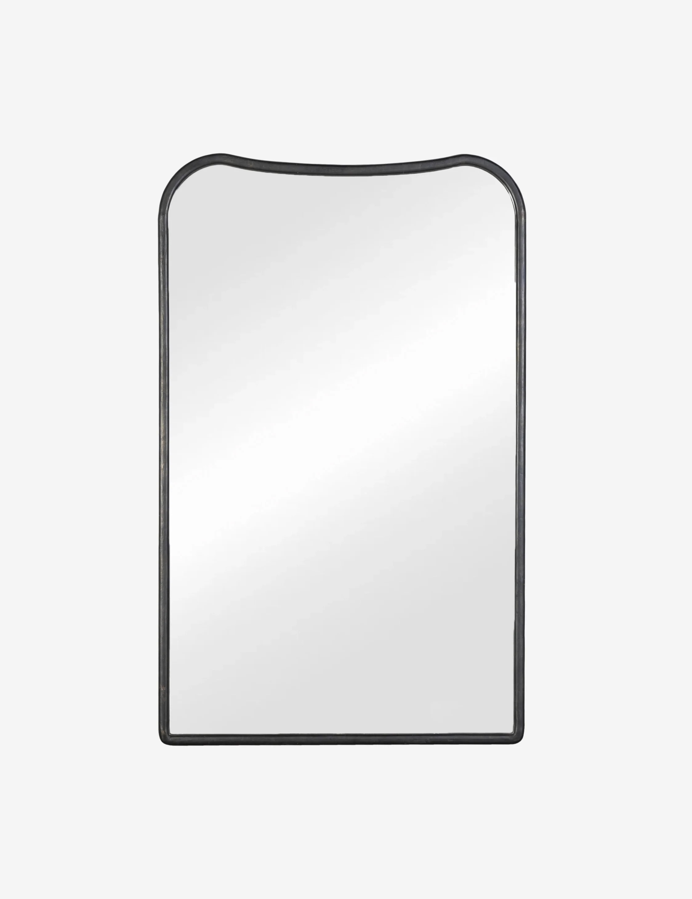 Patz Floor Mirror by Amber Lewis x Four Hands, Black Antique | Lulu and Georgia 