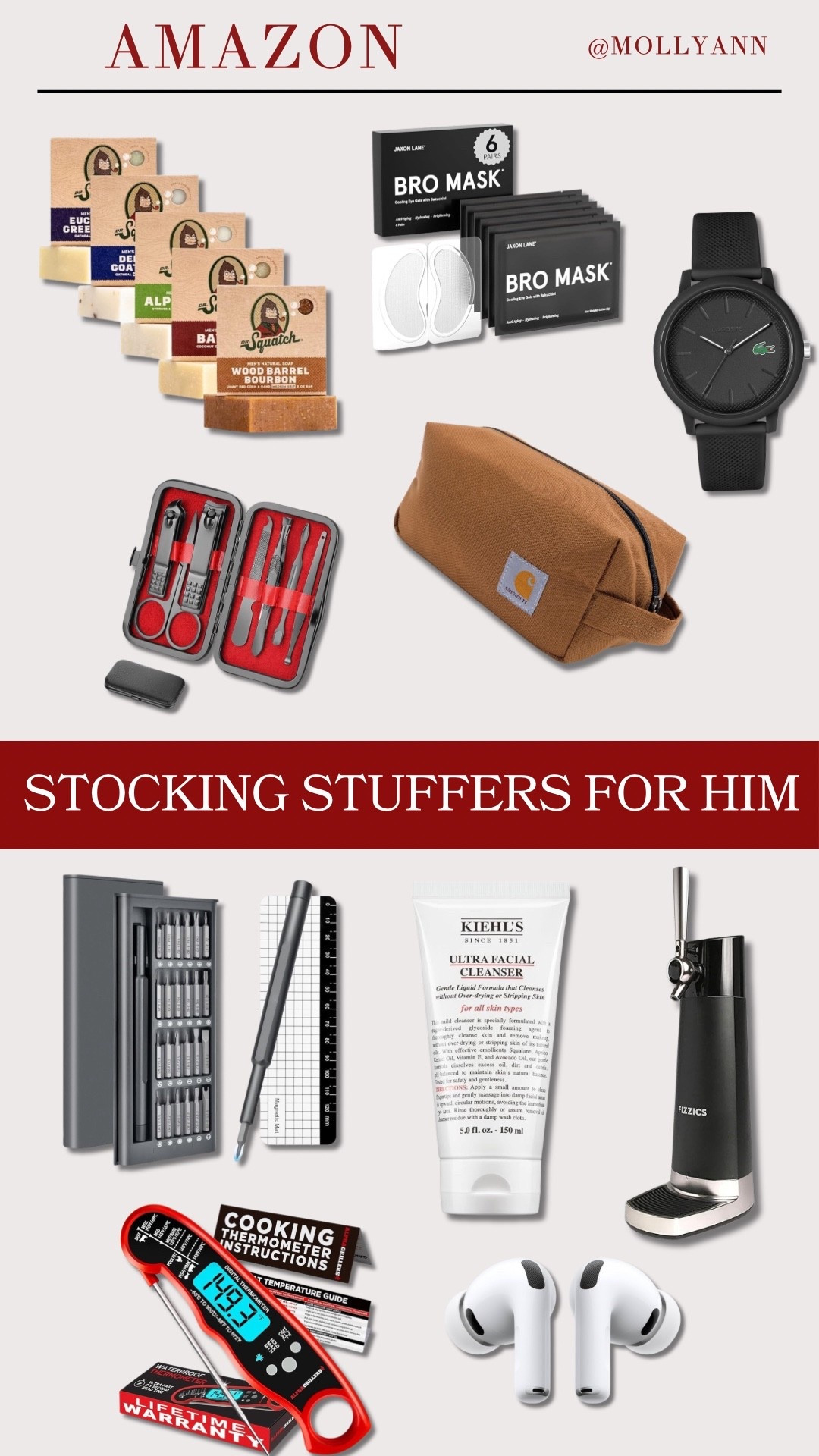 Amazon stocking stuffers for him!

#LTKMens #LTKGiftGuide