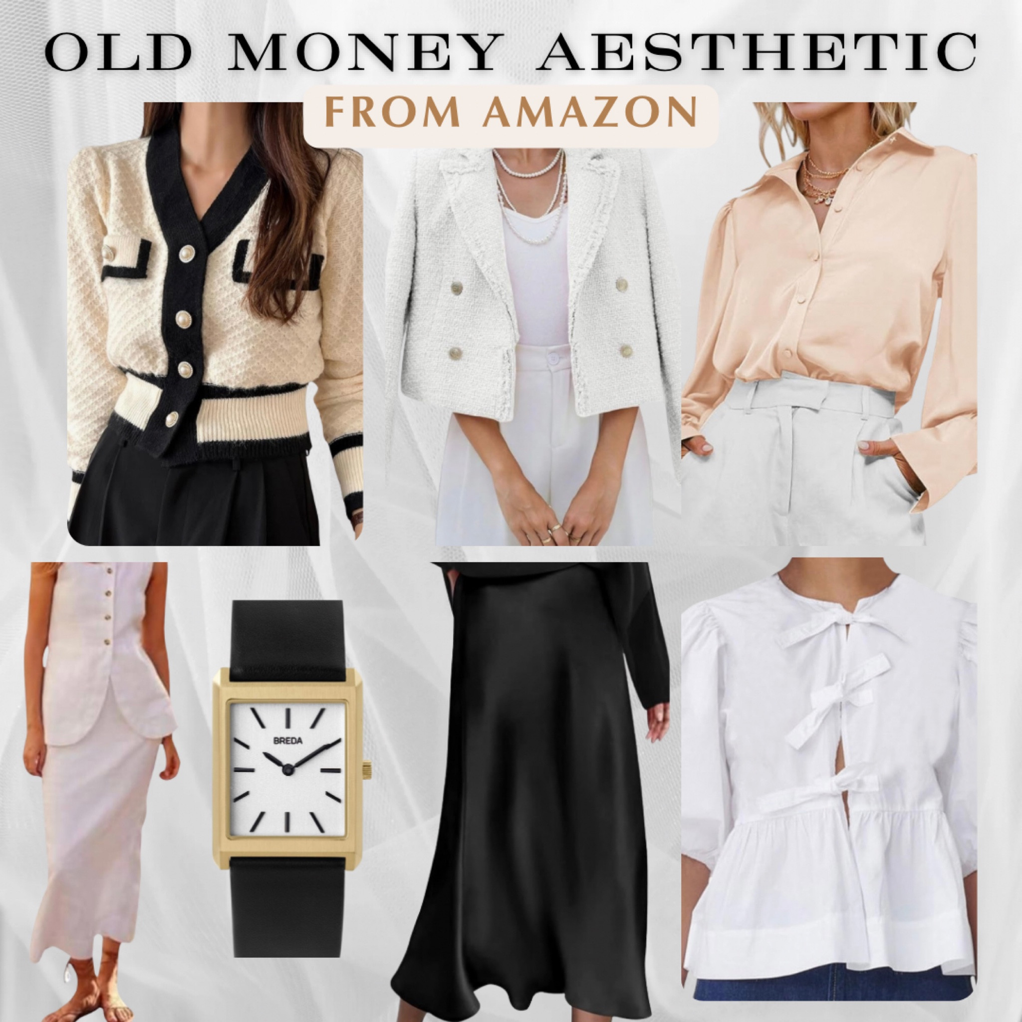Old money aesthetic looks 👀 on an Amazon budget 🛒 

#LTKStyleTip #LTKGiftGuide #LTKFindsUnder100