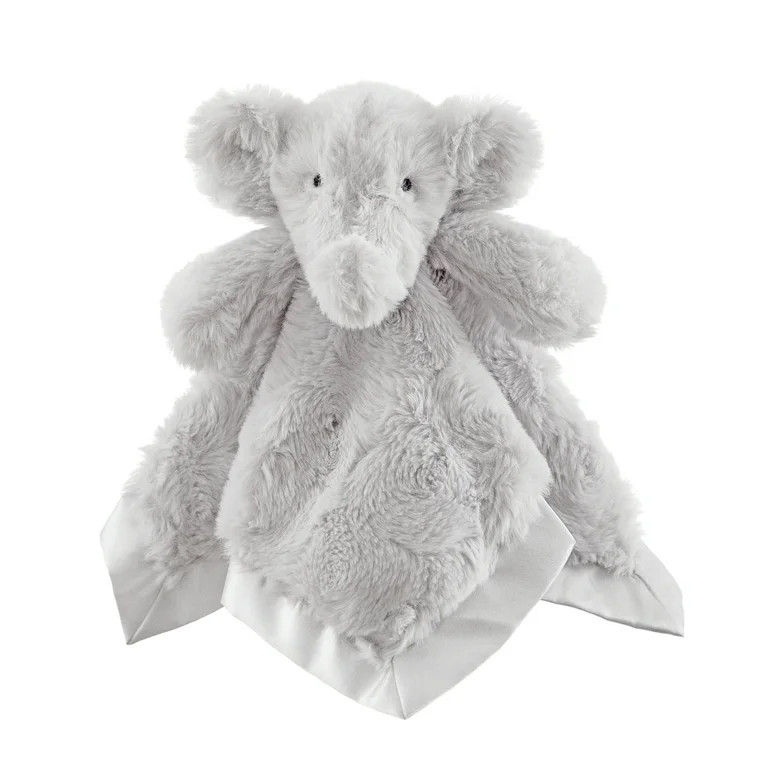 Parent's Choice Gray Elephant Lovey, 13" x 13" | Walmart (US)