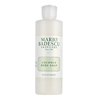 Mario Badescu Coconut Body Soap for All Skin Types | Nutrient Packed Body Wash That Cleanses Skin... | Amazon (US)