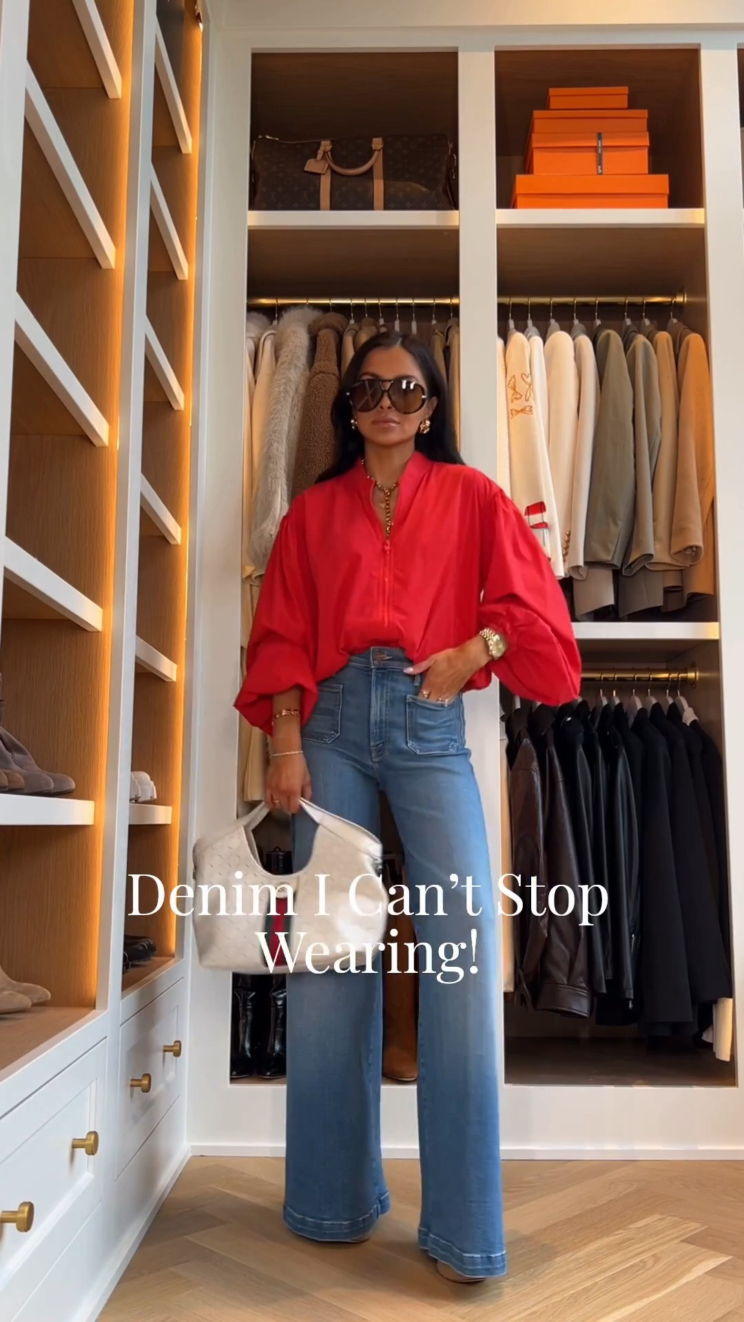 Summer outfit ideas / 4th of July outfit
I can’t stop wearing these flattering Mother Jeans! They’re so soft with the right amount of stretch.
Paired them with a red jacket from Nordstrom and Gucci giglio bag.

#LTKOver40 #LTKmomlife #LTKootd