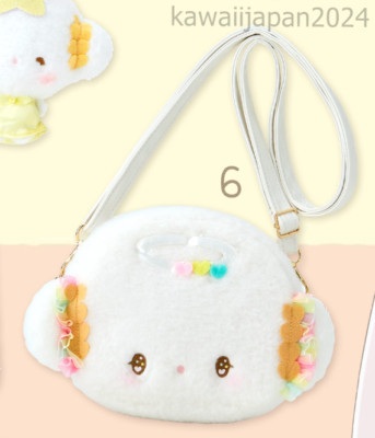 Sanrio Cogimyun Kogimyun Angel series Plush Face shaped pochette Bag JAPAN 2024 | eBay US