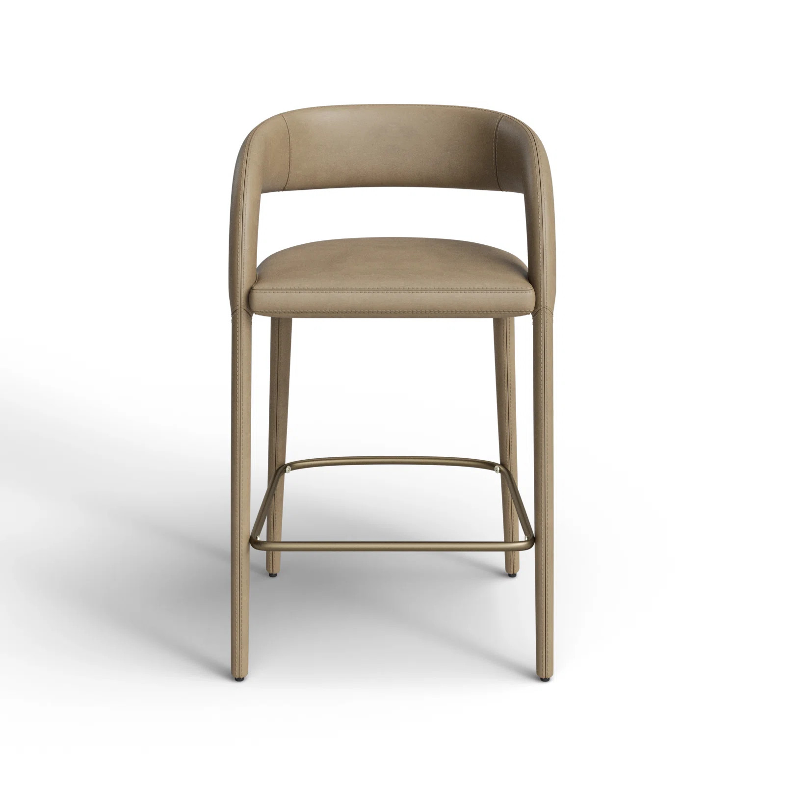 AllModern Freestyle 25.6'' Vegan Leather Counter Stool & Reviews | Wayfair | Wayfair North America
