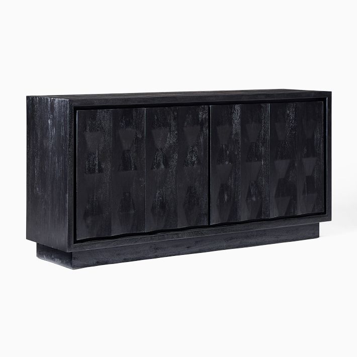 Carved Pattern Buffet (72") | West Elm (US)